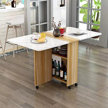 modern designs extendable foldable wooden table