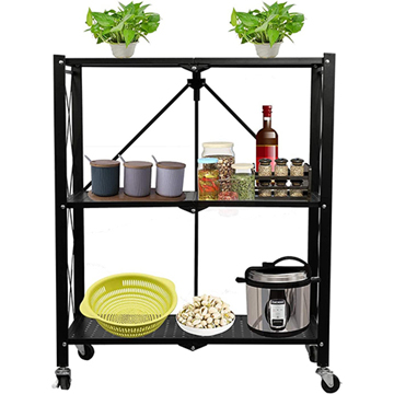 3 tier steel shelves