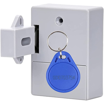 Electronic locker lock set