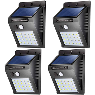 Solar powered LED lights