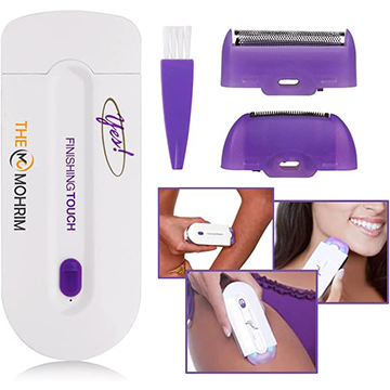 Hair removal machine for the body and sensitive places