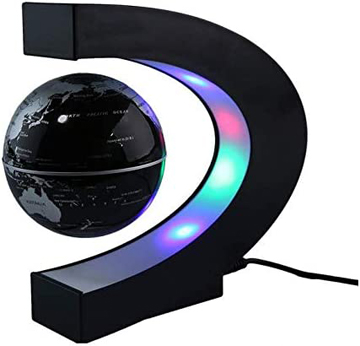 Magnetic globe decoration