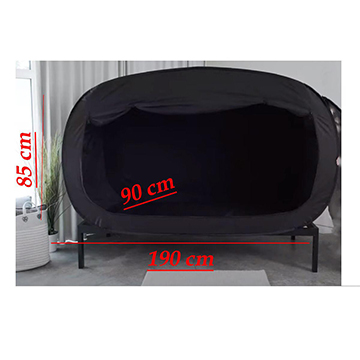 .Indoor single bed privacy tent