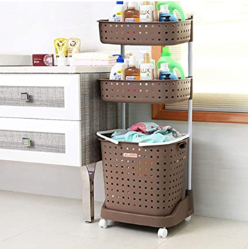 3 Tier Dirty Laundry Basket Laundry Bucket