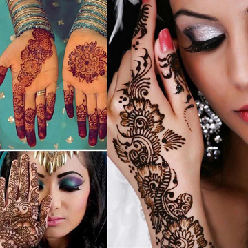 henna hand drawings