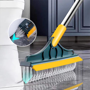 Mop with double brush