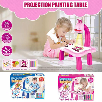 Child Learning Desk With Smart Projector