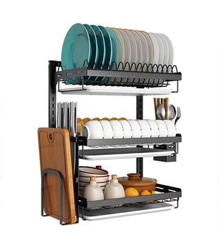 3-tier dish rack