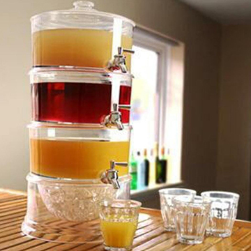 Beverage Dispenser of 3 Layers